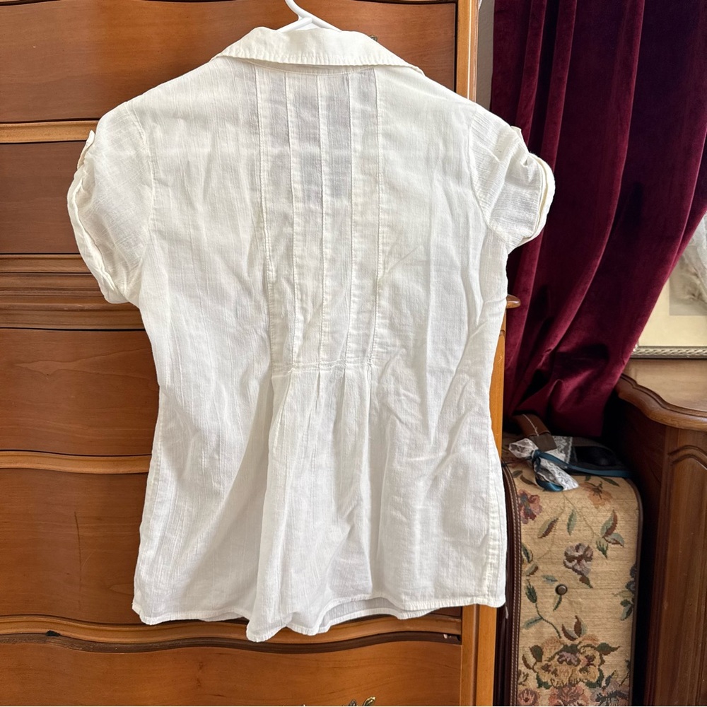 DKNY Adorable White Blouse - Picture 2 of 7